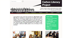 Desktop Screenshot of carbonliteracy.com