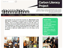 Tablet Screenshot of carbonliteracy.com